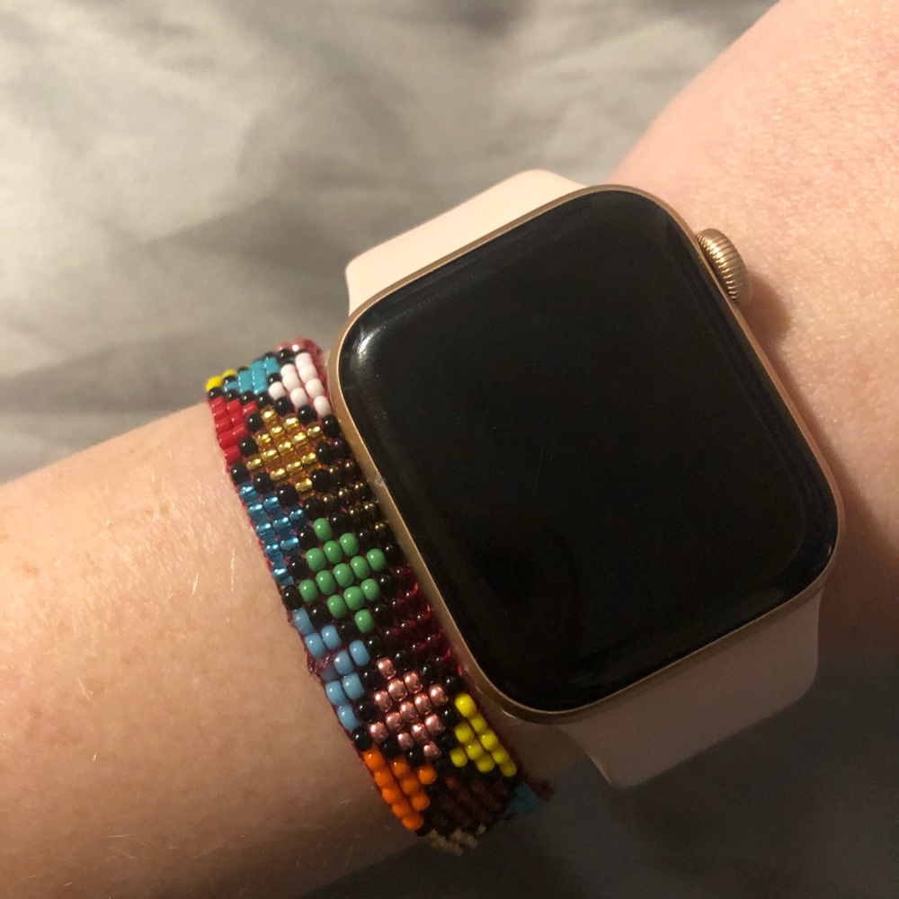 Handmade beaded bracelet